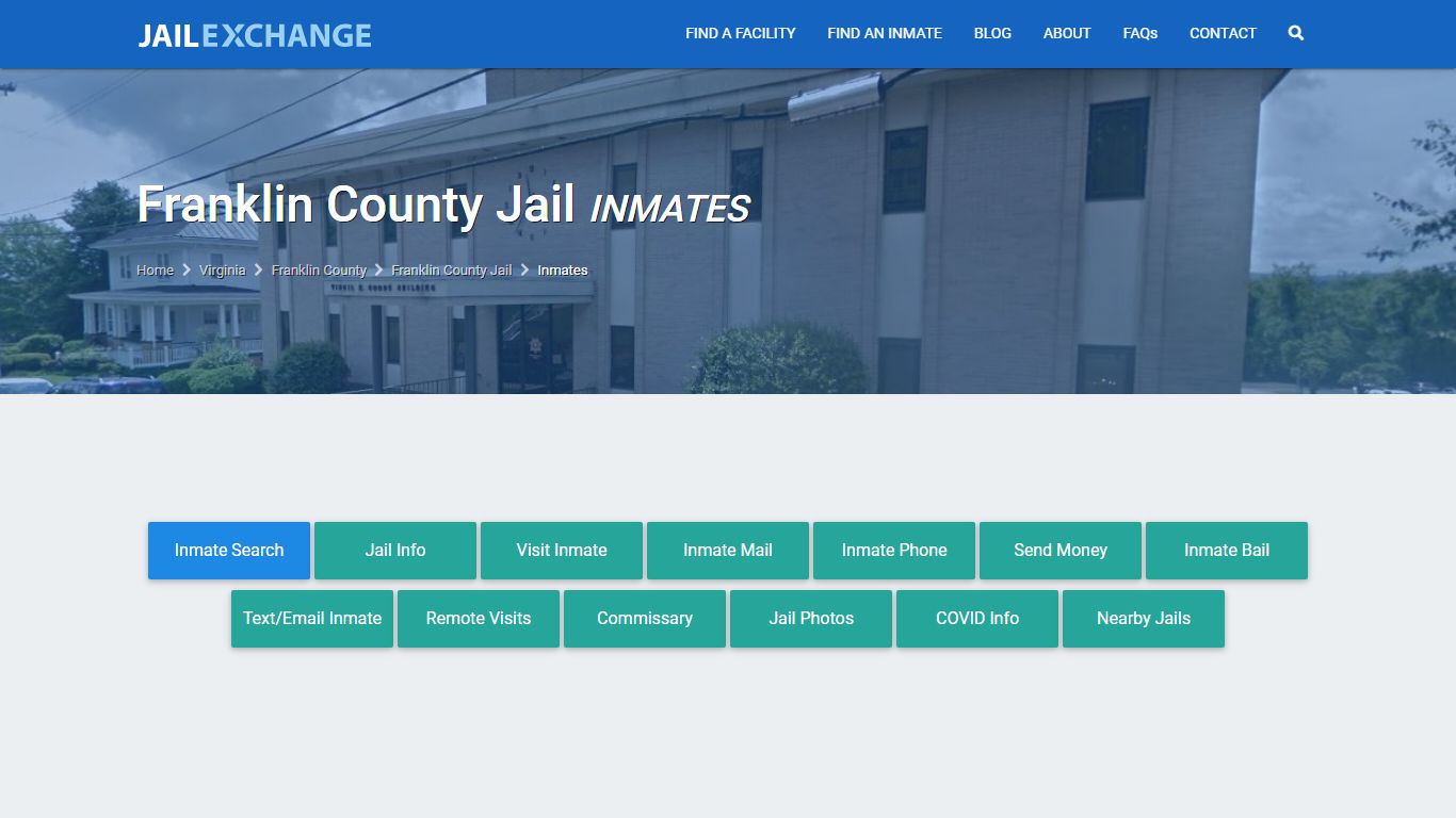 Franklin County Inmate Search | Arrests & Mugshots | VA - JAIL EXCHANGE